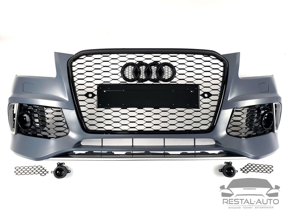 Передний бампер стиль RS Audi Q5 8R 2012-2016 новый ауди