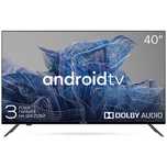 Акція! Телевізор 40" KIVI 40F740NB (FullHD Android TV Wi-Fi Bluetooth)