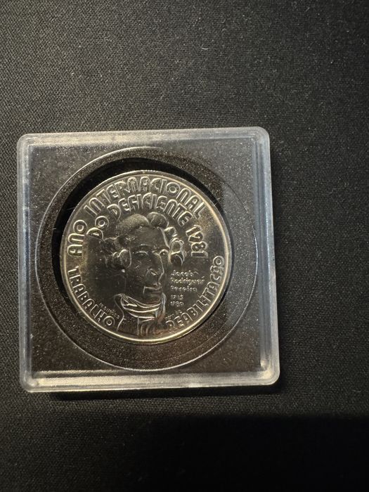 Moeda ano internacional do deficiente 1981