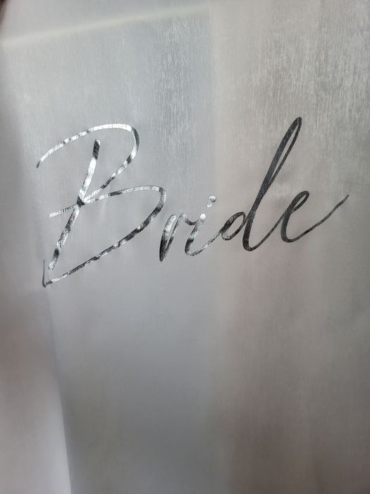 Szlafrok dla Panny Młodej BRIDE rozmiar S MOHITO