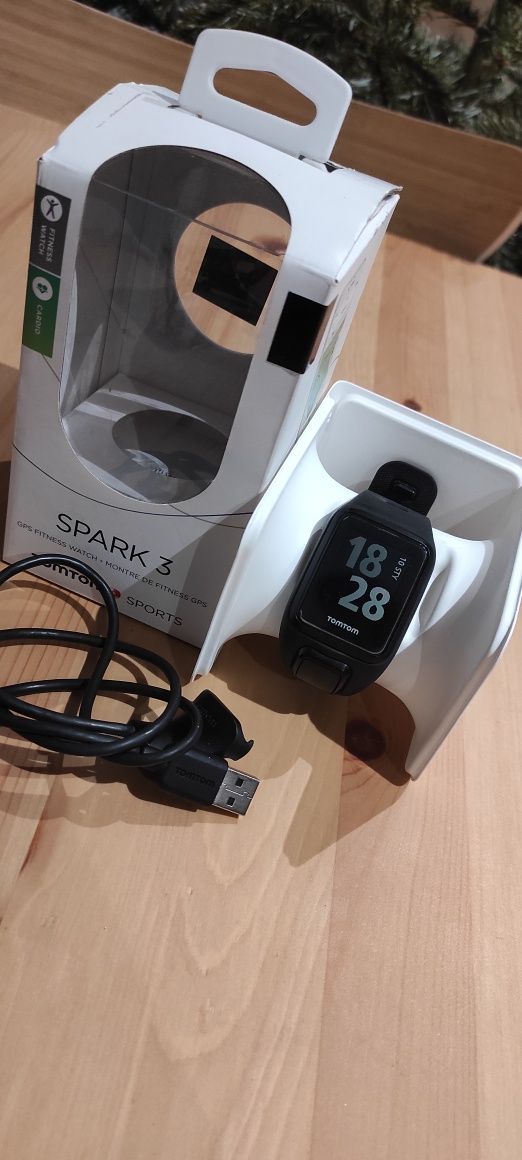 Tomtom sports spark 3, zegarek GPS, cardio , paski