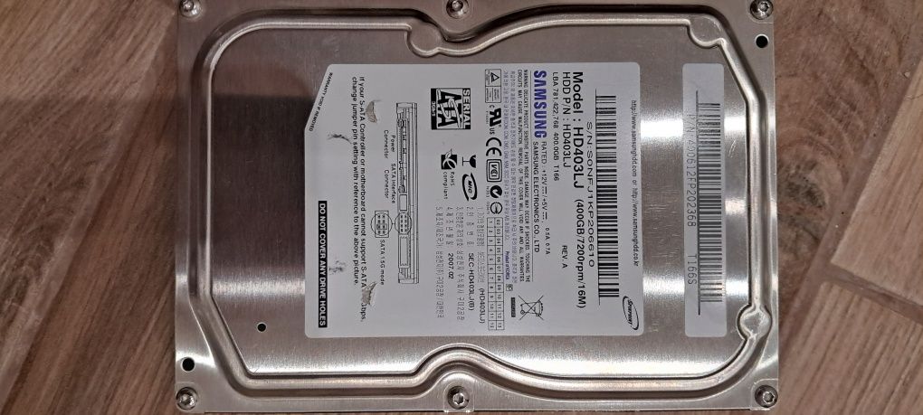 Жорсткий диск HDD 3.5" 400gb та 1tb, SSD 2.5" 60gb