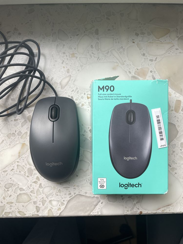 NOWA! Mysz myszka komputerowa Logitech M90 na kablu