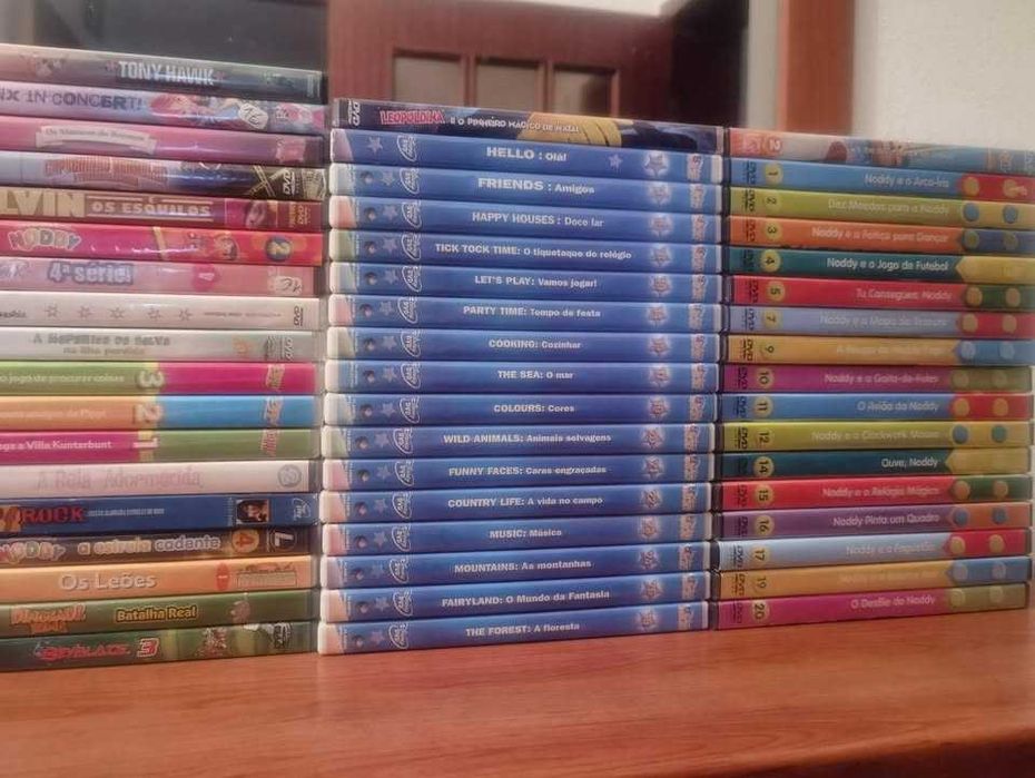 LOTE DE 89 Filmes Dvd Originais Infantis