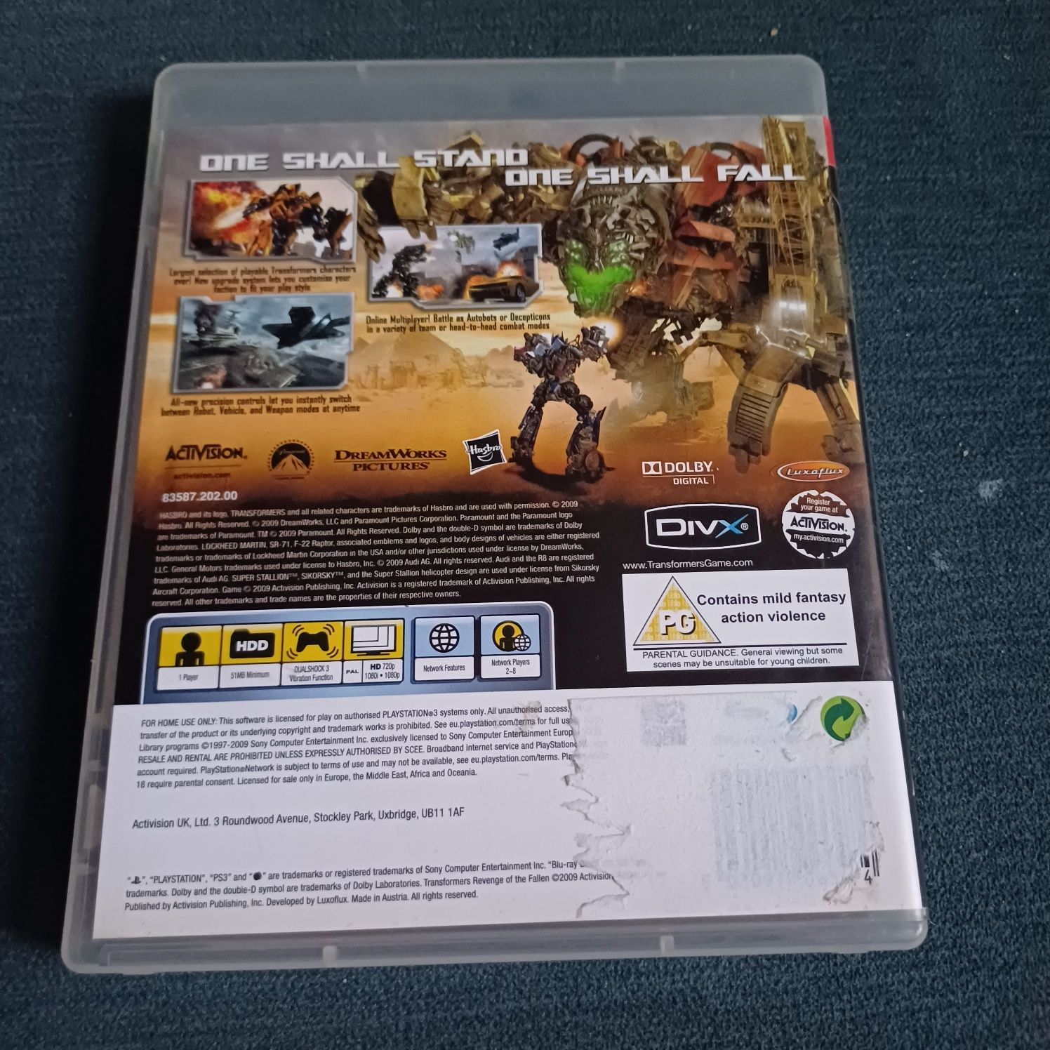 Transformers gra na ps3