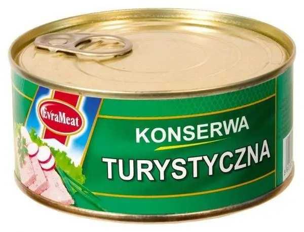 Тушонка, консерва мясна Turystyczna EvraMeat 300г Польша