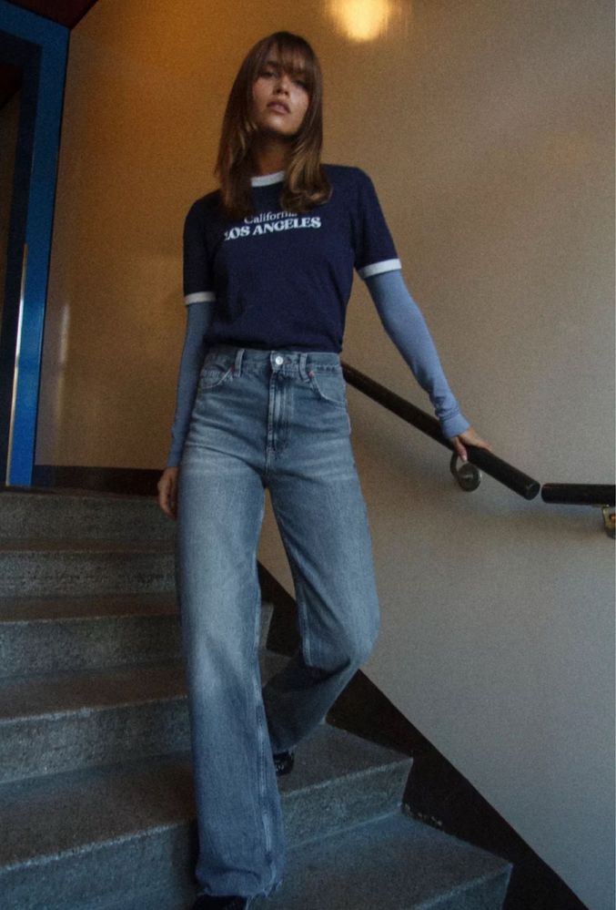 Джинси Zara Wide leg