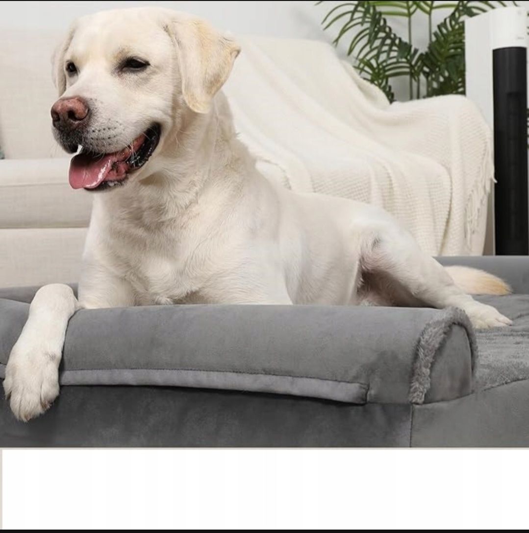 Legowisko łóżko ortopedyczne dla psa antypoślizgowe sofa XL 111x81x18c