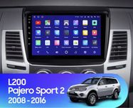 Магнитола Mitsubishi Pajero Sport2/L200 (2008-2016)