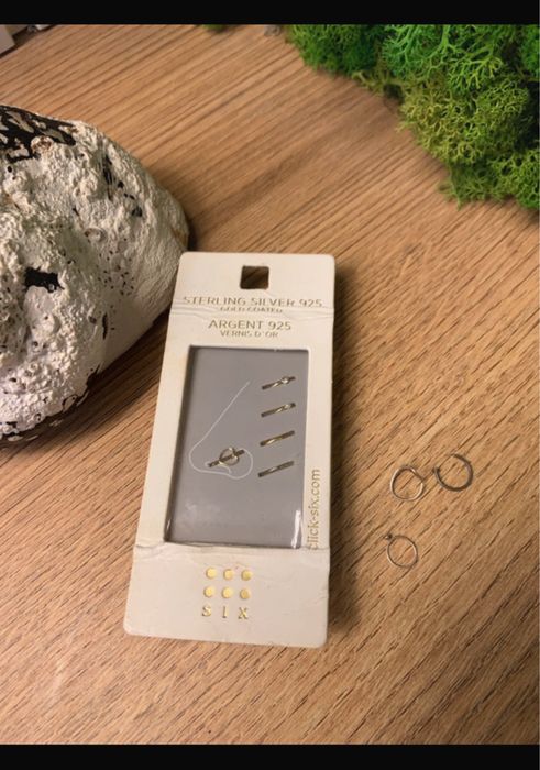 Kolczyki do nosa, ciała,  piercing srebro 925