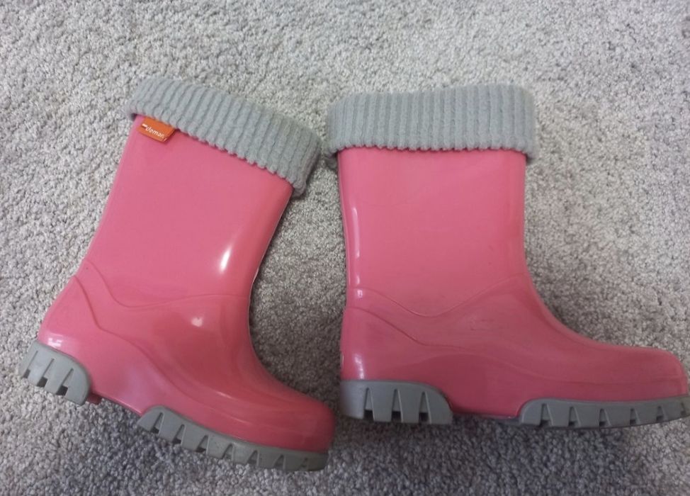 Гумові чобітки Demar 26/27 для дівчинки