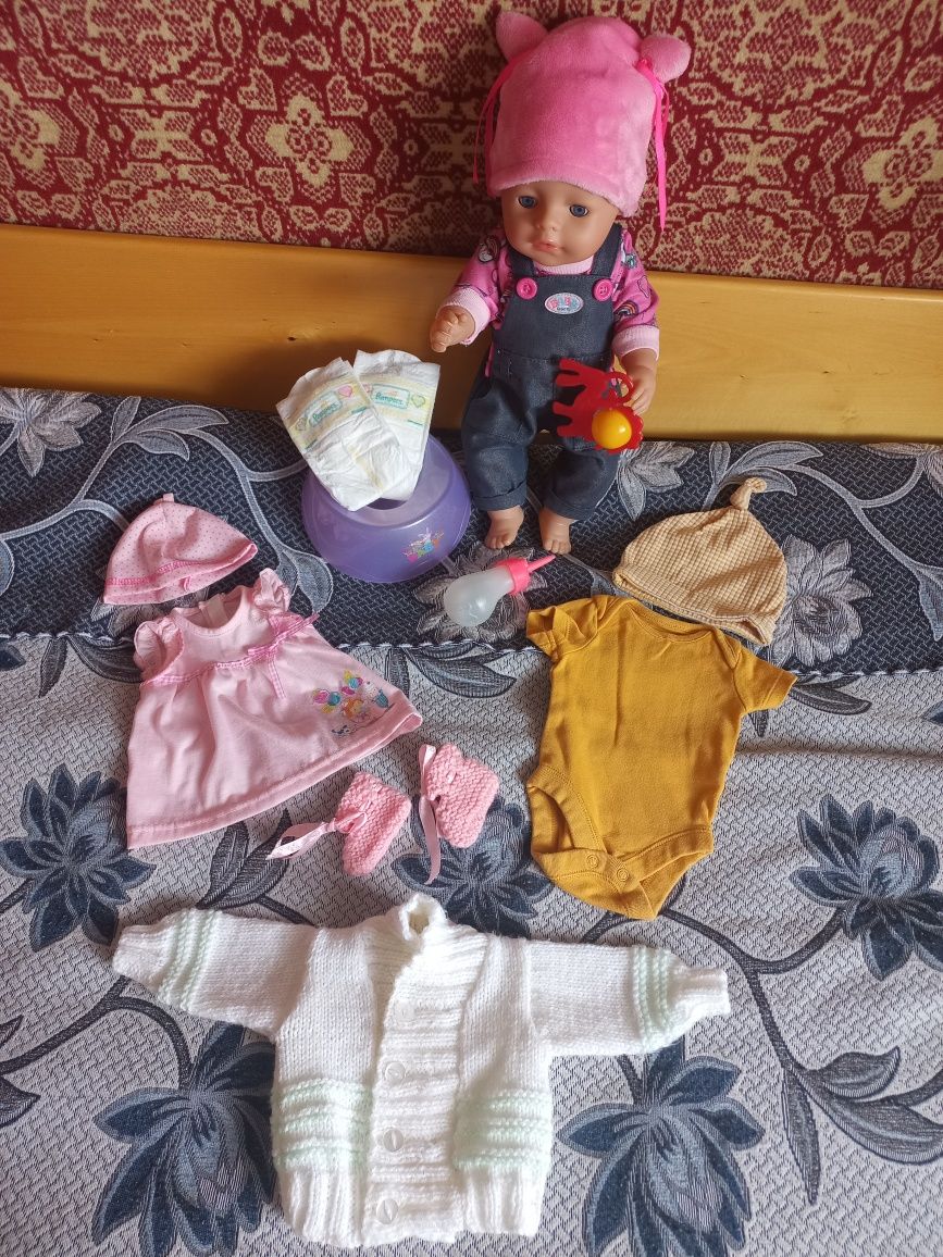 Zapf creation. Baby born. Лялька Бебі борн. Кукла Беби борн ростом 43