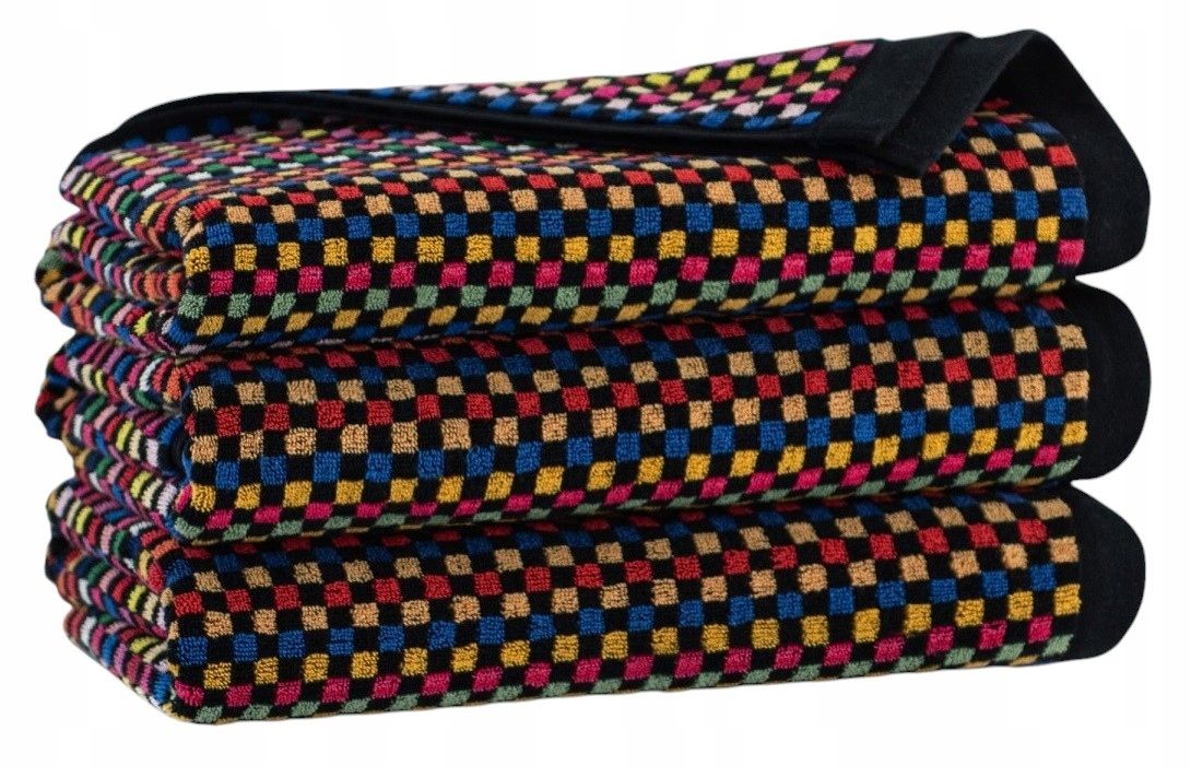 Zwoltex Ręcznik Boho 3 Modna Kratka Na Siłownię Basen Retro Gruby