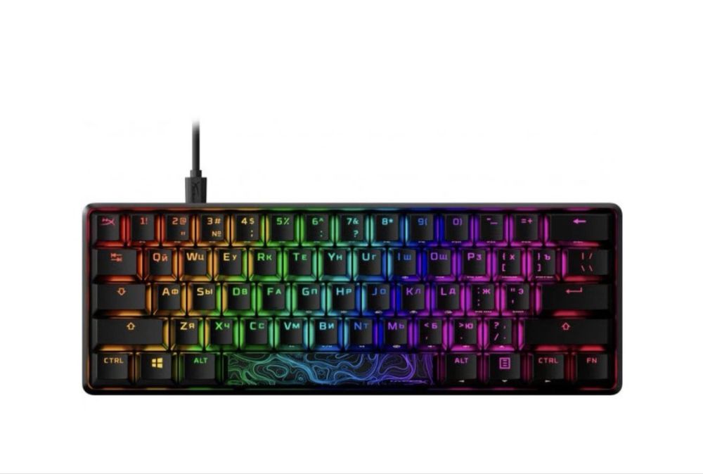 клавиатура hyperx alloy 60