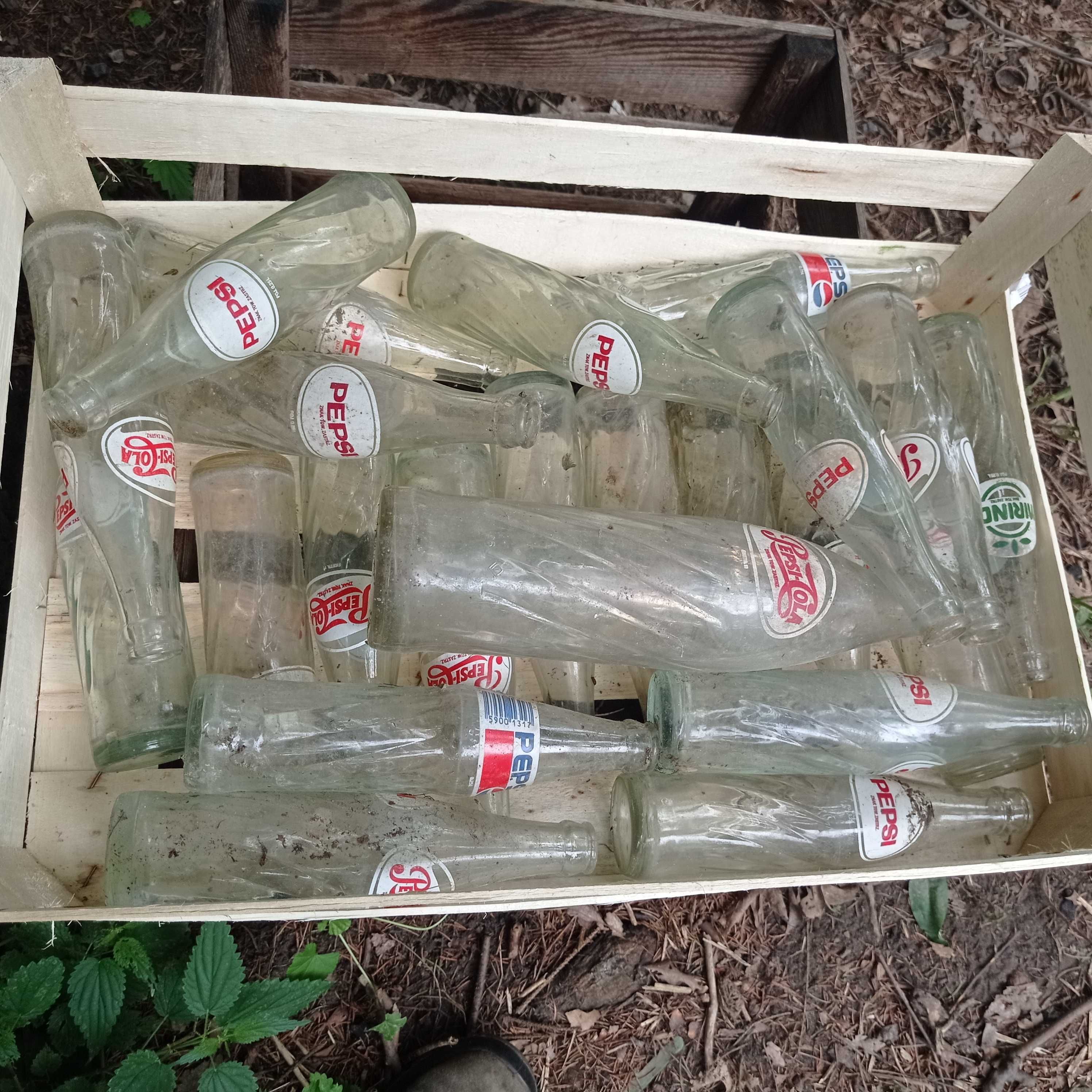 Stare butelki po Coca-Cola