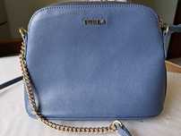 torebka furla damska granatowa na ramię