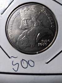 Moneta 500 zł z 1989 r