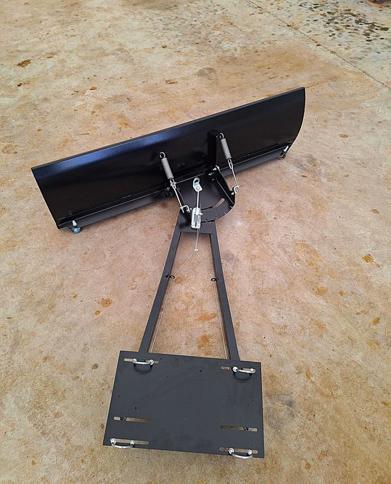 Pług do śniegu do quada spych CZARNY 150cm zaczep KLIK płyta PRODUCENT