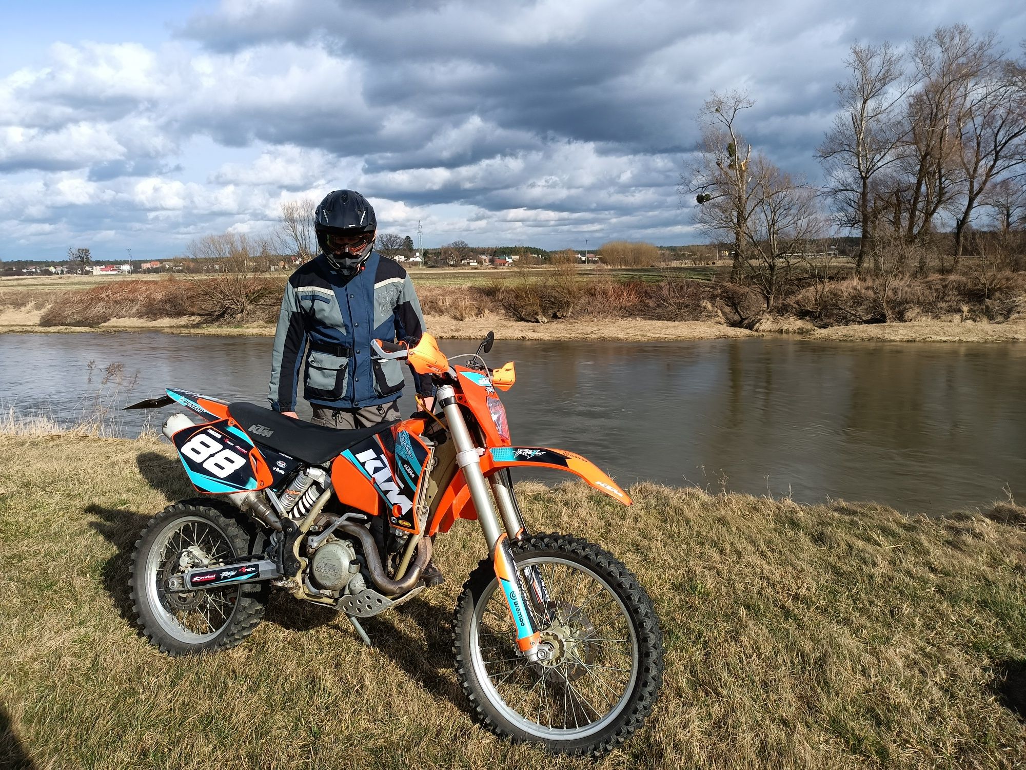 KTM exc 450 supermoto cross