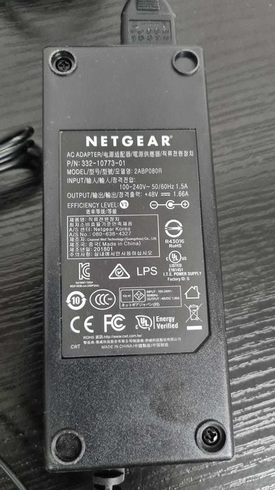 Netgear GC110P PoE 8x1Gb 2xSFP 1000BASE-X Switch 65 Wat