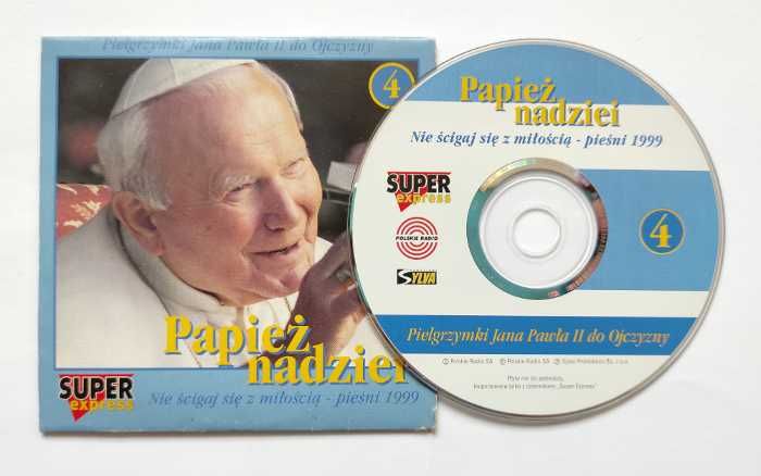 PAPIEŻ NADZIEI płyta CD Pielgrzymki Jana Pawła II 1999
