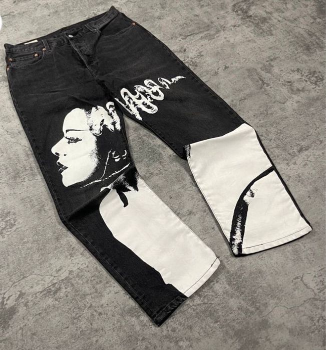 [РОЗПРОДАЖ] джинси Lavis x Monster