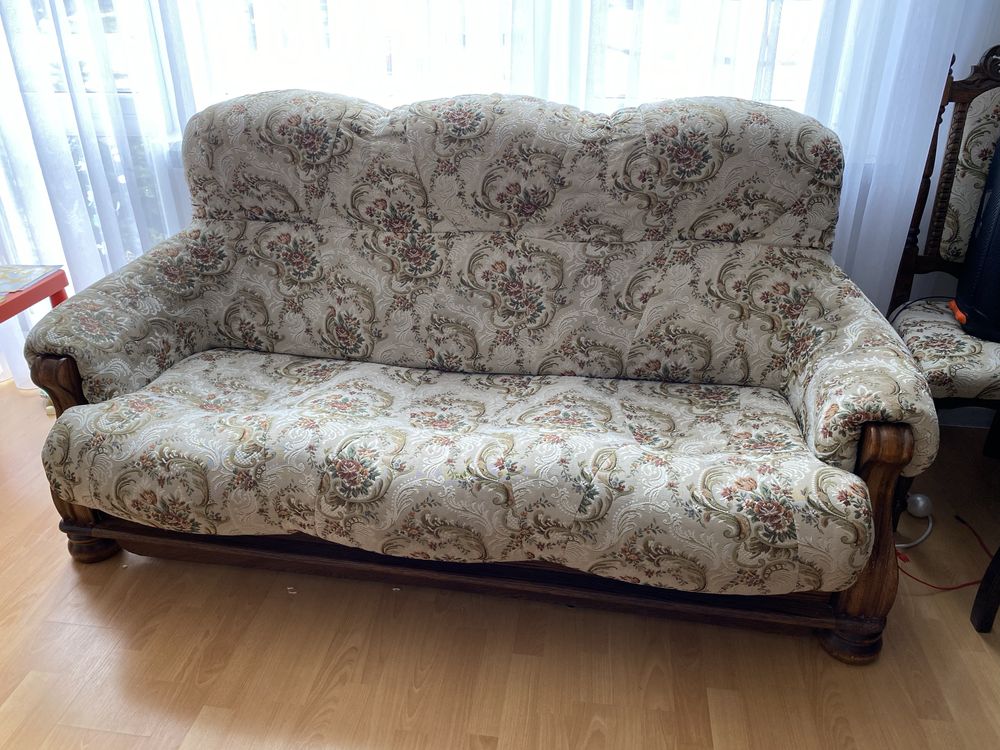Meble ludwikowskie zestaw
