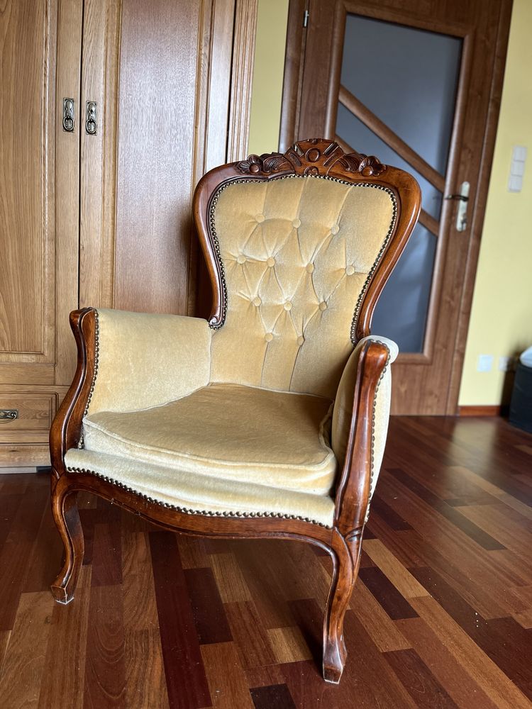 Komplet mebli ludwikowski ludwik 16 wypoczynkowy fotel kanapa