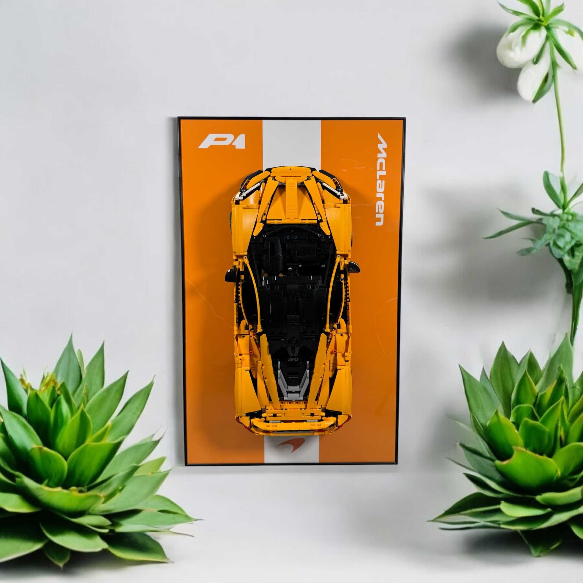 Тримач Рамка для Фірмового Конструктора LEGO 42172 Technic McLaren P1