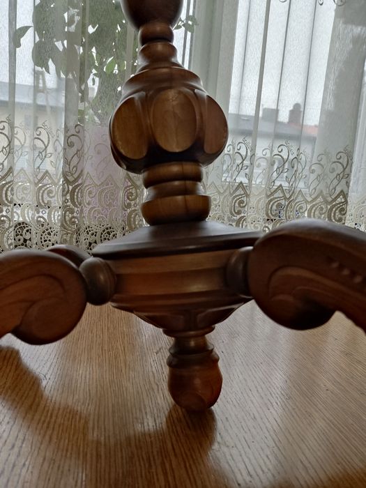 Żyrandol duży piecioramienny