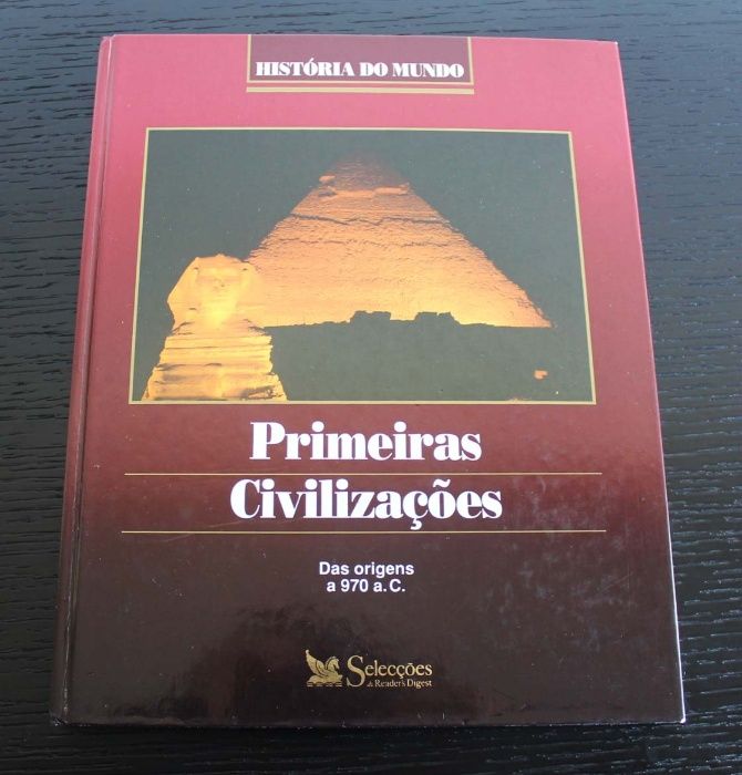 História do mundo - Primeiras civilizações (COMO NOVO)