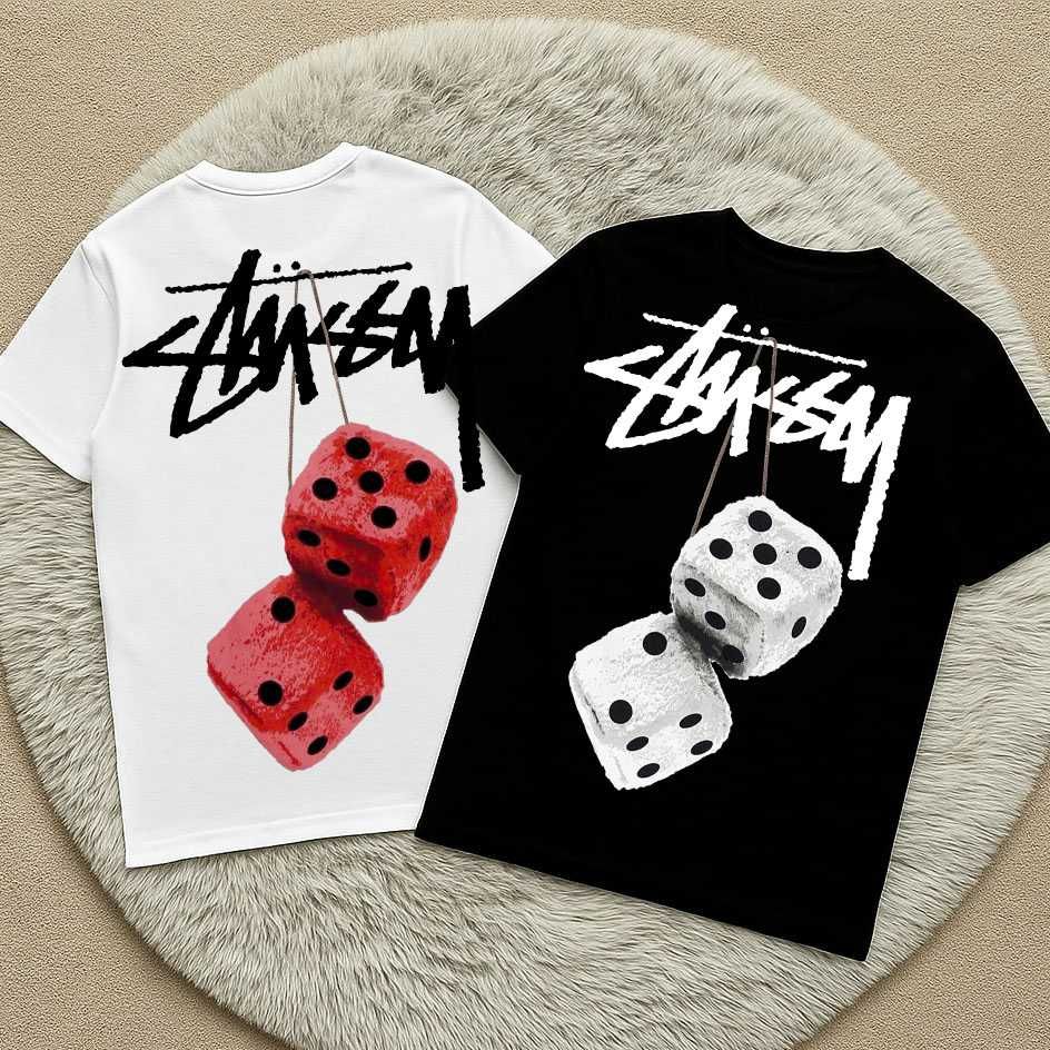 Stussy — Новая футболка Стусси — Basic — XS S M L XL XXL — BIG Logo