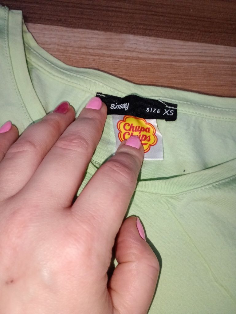 T-shirt damski Chupa Chups Sinsay
