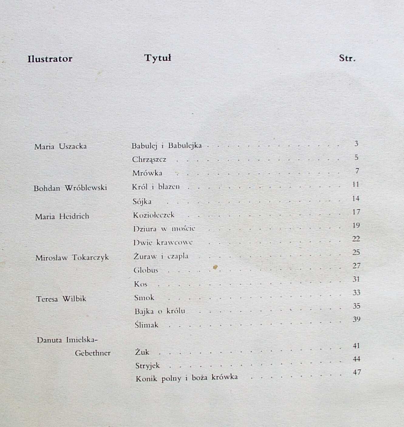 GLOBUS 1965 r. wyd.1 - Jan Brzechwa