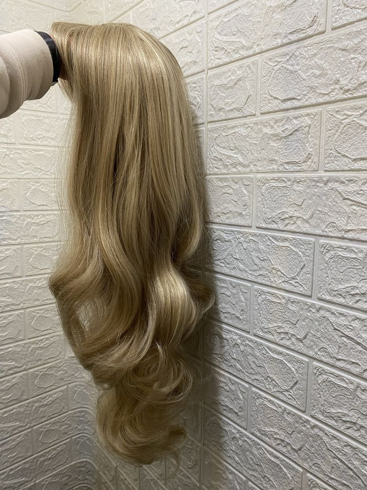 Парик блонд длинные волосы (перука блонд)