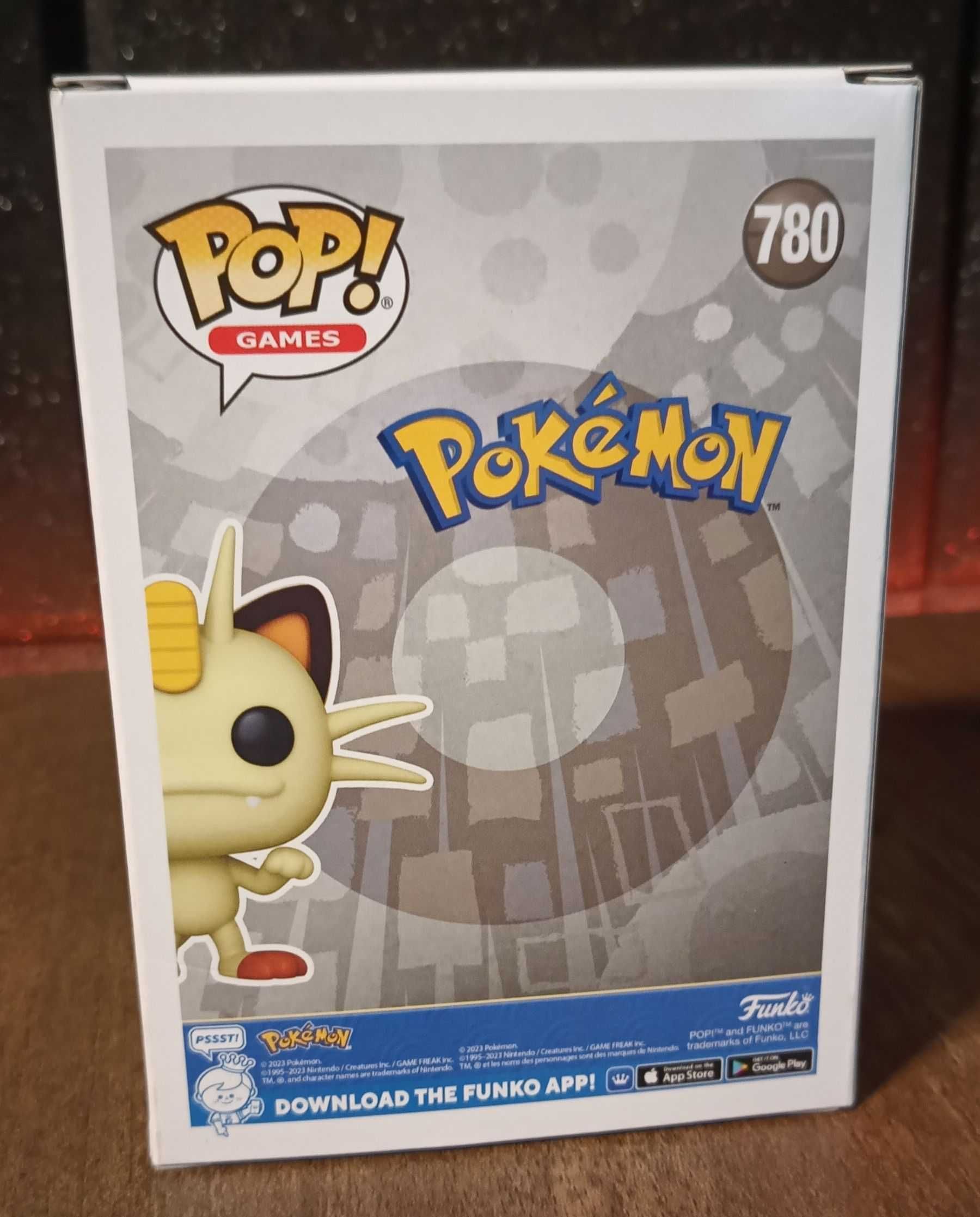 Kolekcjonerska figurka 780 - Meowth - Pokemon Funko Pop!