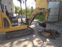 Usługi mini koparką Cat 301.6C