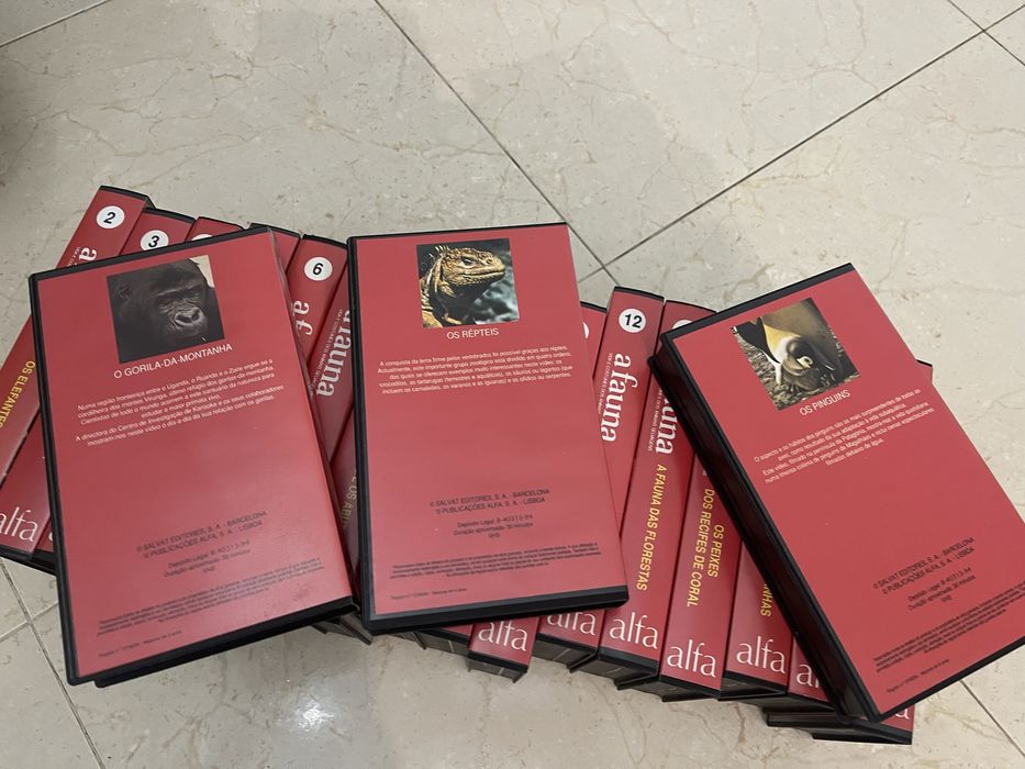 Colecao filmes vhs A Fauna