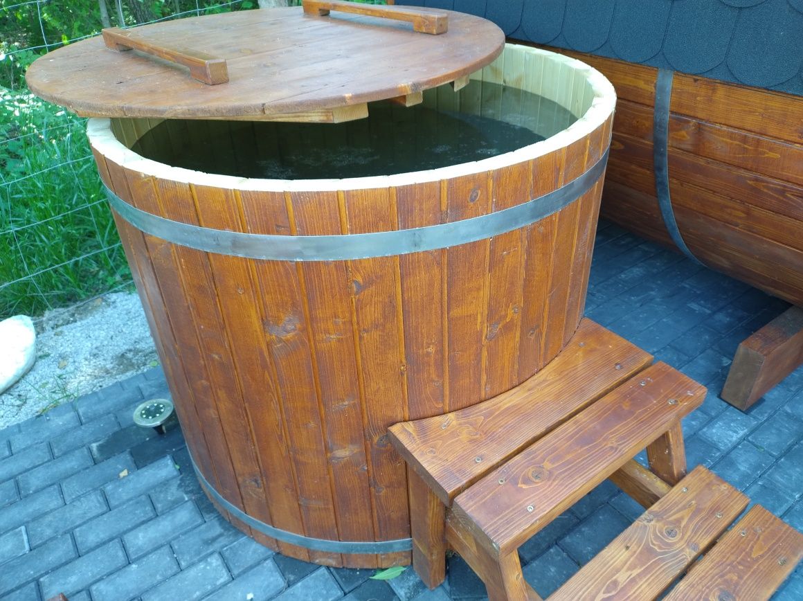 Sauna, jacuzzi, bania, komplet