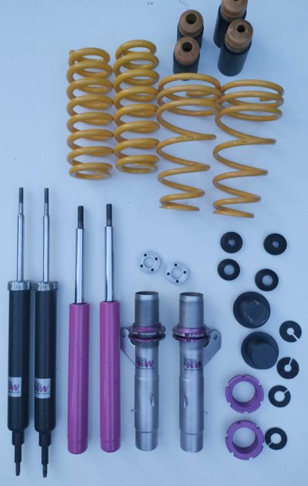 Zawieszenie gwintowane kw V1 BMW E90 E91 E92 E93 E87 E82 gwint sport