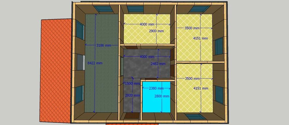 СІП-100 - домокомплект на 100 кв.м. (з-х кімнатний будинок)