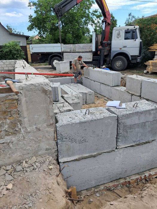 ФБС, блоки фундаметні,  недорого фундаментные блоки, ДОСТАВКА