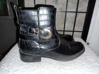 Buty botki skórzane rozmiar 40