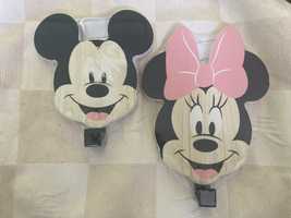Wieszaki  dla dziecka Myszka Mickey i Minnie