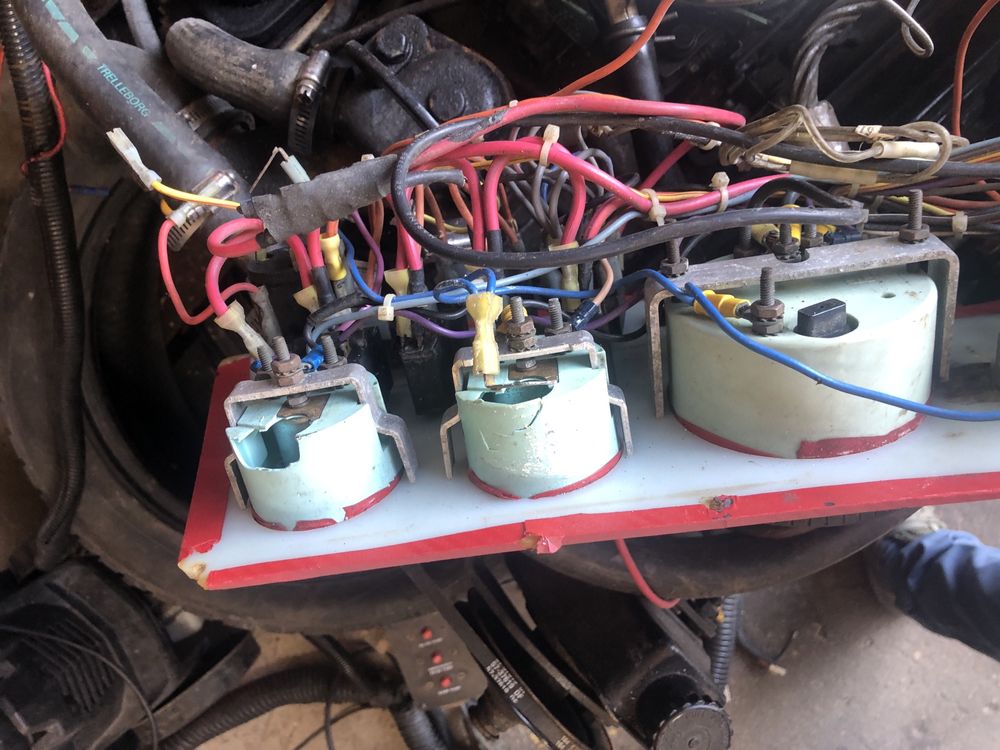 Mercruiser zegary + instalacja elektryczna