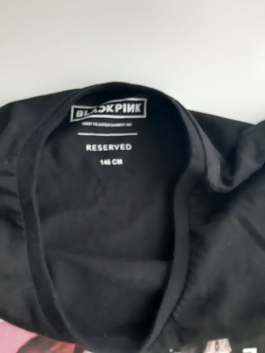 Blackpink t-shirt Reserved r.140-146cm 2szt
