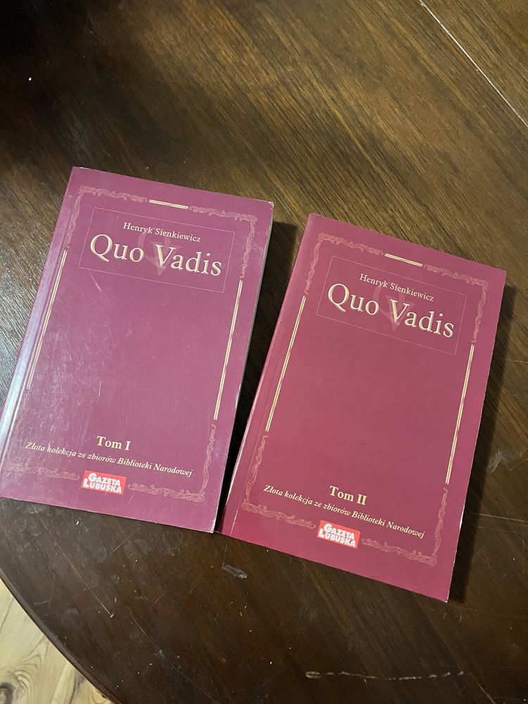 Quo Vadis - dwa tomy