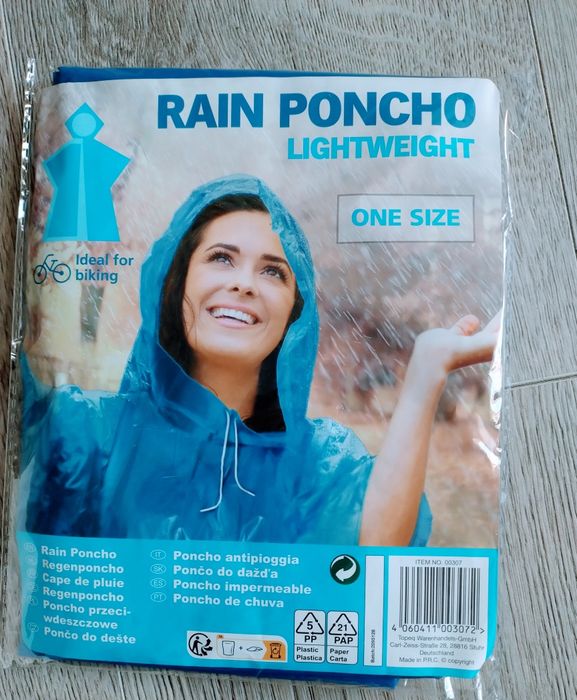 Płaszcz przeciwdeszczowy poncho uniwersalne