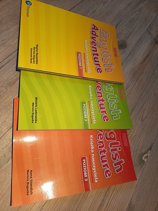New English Adventure książki nauczyciela nowe