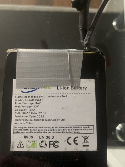 Bateria motus scooty 10